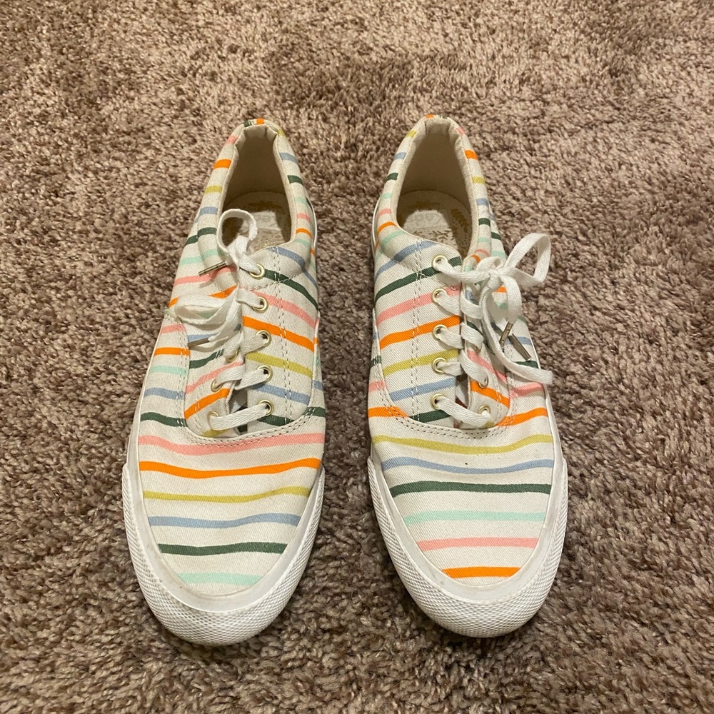 Anchor Happy Stripe Cream Multi Sneakers
Keds x Rifle Paper Co